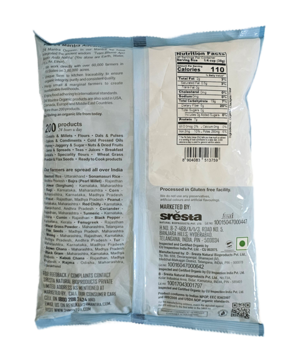 24 Mantra,Atta,Besan,Flour,Organic,24 Mantra Besan Flour 2Lb