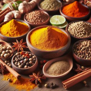 Indian Spices - powdered and whole