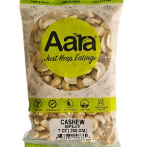 Aara, Dried Fruits, Nuts, Aara Cashew  Kaju Split 200 Gm