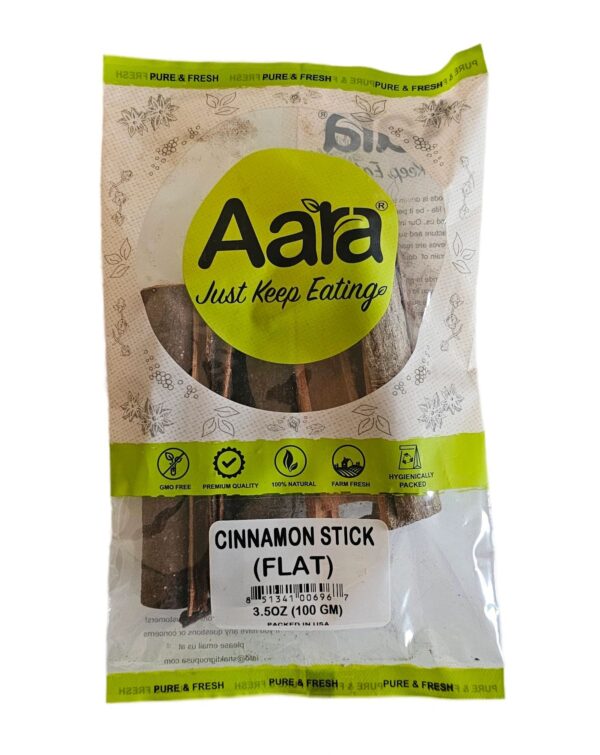 Aara, Spices, Aara Cinnamon Sticks  FLAT 100 Gm