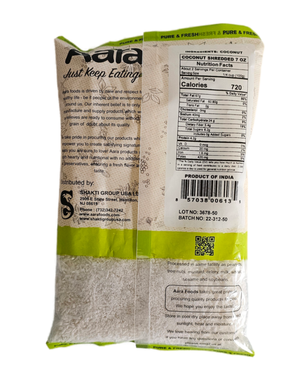 Aara, Spices, Aara Coconut Shredded 200 Gm