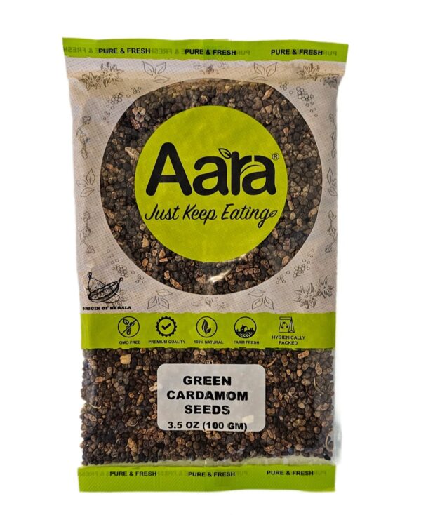 Aara, Spices, Aara Cardamom  Elaichi Seeds 100 Gm