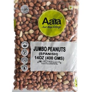 Aara,Dried Fruits,Nuts,Aara Spanish Peanuts 400 Gm