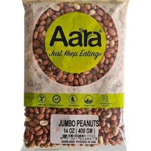 Aara, Dried Fruits, Nuts, Aara Jumbo Whole Peanut 400Gm