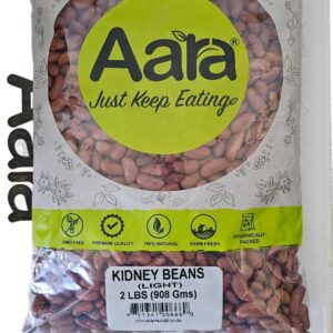 Aara, Beans, Dal, Rice & Dal, Aara Kidney Beans  Rajma Light 2 Lb