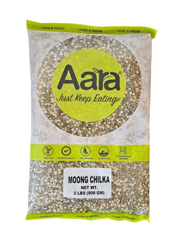 Aara, Beans, Dal, Rice & Dal, Aara Moong Chilka 2 Lb