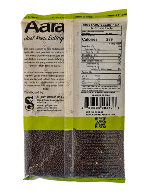 Aara, Spices, Aara Mustard Seeds 200 Gm