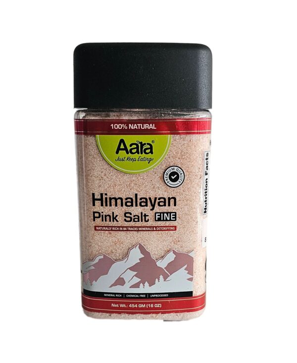 Aara, Honey, Salt, Spices, Sugar, Aara Himalyan  Pink Salt 453 Gm