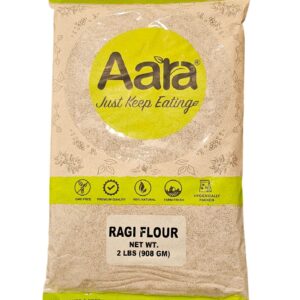 Aara, Atta, Flour, Aara Ragi Flour 2 Lb