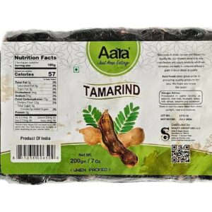 Aara, Spices, Aara Tamarind Imlee Slab 200 Gm