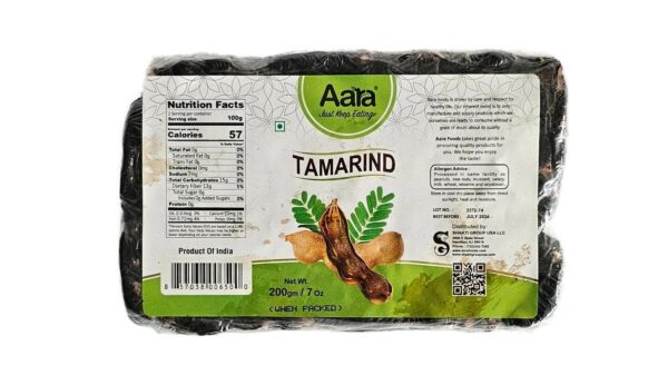 Aara, Spices, Aara Tamarind Imlee Slab 200 Gm