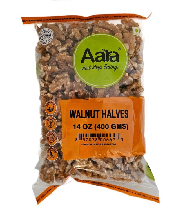 Aara, Dried Fruits, Nuts, Aara Walnut Halves 400 Gm