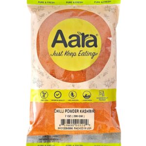 Aara, Spices, Aara Kashmiri Red Chilli Powder 200 GM