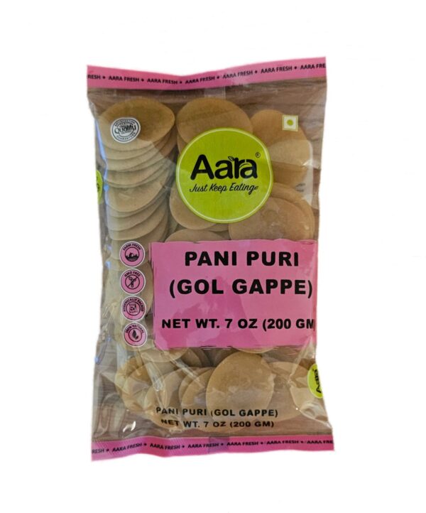 Aara, Panipuri, Ready to Eat, Snacks, Aara Pani Puri Pettles 200 Gm