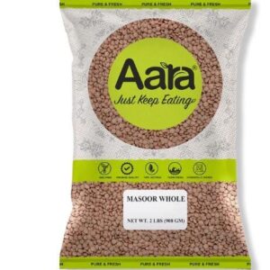 Aara, Beans, Dal, Rice & Dal, Aara Malka Masoor Whole 2 Lb