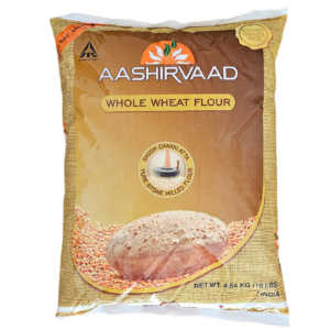 Aashirvaad,Atta,Flour,Whole Wheat,Aashirvaad Whole Wheat Atta 10 Lb