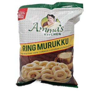 Ammas Kitchen, Chips, Namkeens, Snacks, Ammas Kitchen Ring Murukku 200 Gm