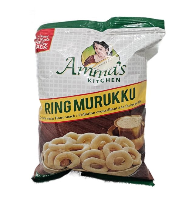 Ammas Kitchen, Chips, Namkeens, Snacks, Ammas Kitchen Ring Murukku 200 Gm