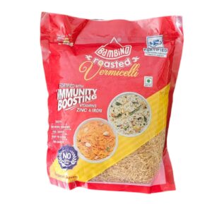 Bambino, Fryums, Noodles, Snacks, Vermicelli, Bambino Vermicelli Roasted 500 Gm