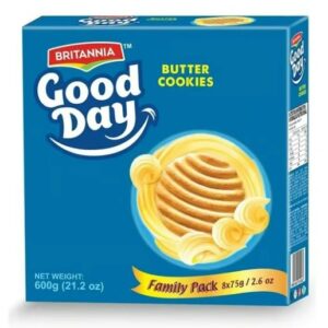 Biscuits,Britannoa,Cookies,Rusk,Snacks,Britannia GoodDay Butter Cookies 600 Gm