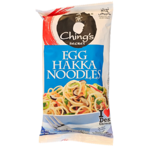 Chings,Fryums & Noodels,Noodles,Chings Egg Hakka Noodles 150 Gm