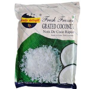 Daily Delight, Frozen, Fruits, Vehetable, Daily Delight Grated Coconut 454 Gm