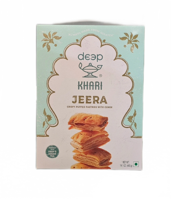 Deep, Khari, Snacks, Deep Jeera Khari 14.10 Oz