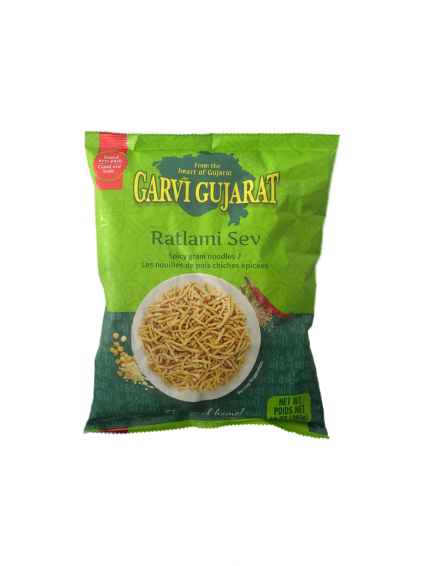 Chips, Garvi Gujrat, Namkeens, Snacks, Garvi Gujrat Ratlami Sev 285 Gm