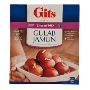 Gits, Insatnt Mix, Mix, Ready to Eat, Sweets & Desserts, Gits Gulab Jamun Mix 200 Gm