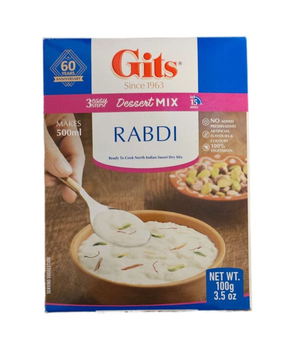 Gits, Insatnt Mix, Mix, Ready to Eat, Sweets & Desserts, Gits Rabdi Mix 100 Gm