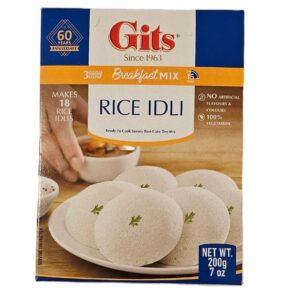 Gits, Insatnt Mix, Ready to Eat, Gits Rice Idli Mix 200 Gm