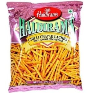 Chips, Haldirams, Namkeens, Snacks, Haldirams Chilli Chatak Lacha 200 Gm