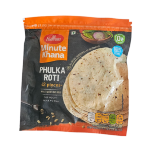 Bread,Frozen,Haldirams,Naan,Haldirams Phulka Roti 360 Gm