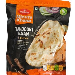 Bread, Frozen, Haldirams, Naan, Haldirams Tandoori Naan 400 Gm