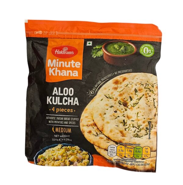 Bread, Frozen, Haldiram's, NaanHaldirams Aloo Kulcha  320 Gm