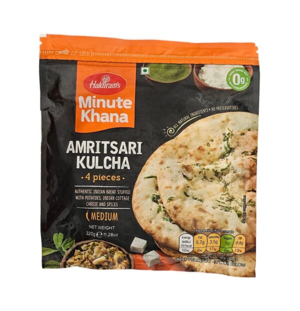 Bread, Frozen, Haldiram's, NaanHaldirams Amritsari Kulcha  320 Gm