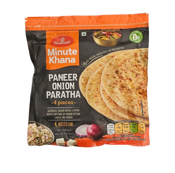 haldiram's paneer onion paratha 400 gm