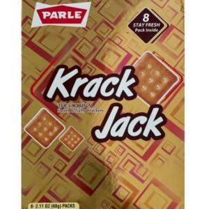 Biscuits, Cookies, Parle, Rusk, Snacks, Parle Krackjack Family Pack  480 Gm