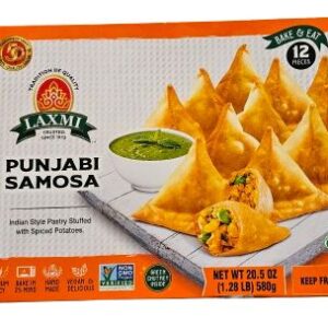 Appetizers,Bread,Frozen,Laxmi,Naan,Laxmi Punjabi Samosa 12 Piece Medium size