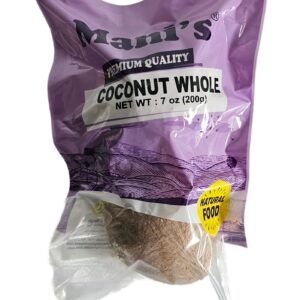 Dried Fruits, Mani's, Nuts, Manis Coconut Whole  Dry 200 Gm