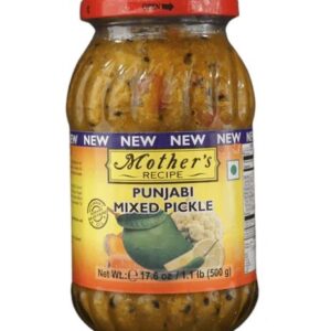 Condiments, Mother's Recipe, Pickle, Mothers Recipe Punjabi Mixed Pickle 500 Gm