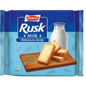 Biscuits, Cookies, Parle, Rusk, Snacks, Parle Rusk Milk 182Gm