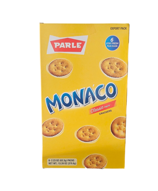 Biscuits, Cookies, Parle, Snacks, Parle Monaco 380 GM  8 Pack of 63.3 GM