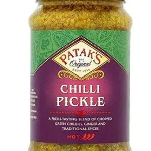 Condiments,Pataks,Pickle,Patak Chilli Pickle 280Gm