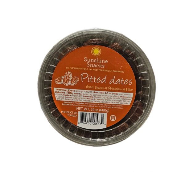 Dried Fruits, Nuts, Sunshine Pitted Dates 680 Gm