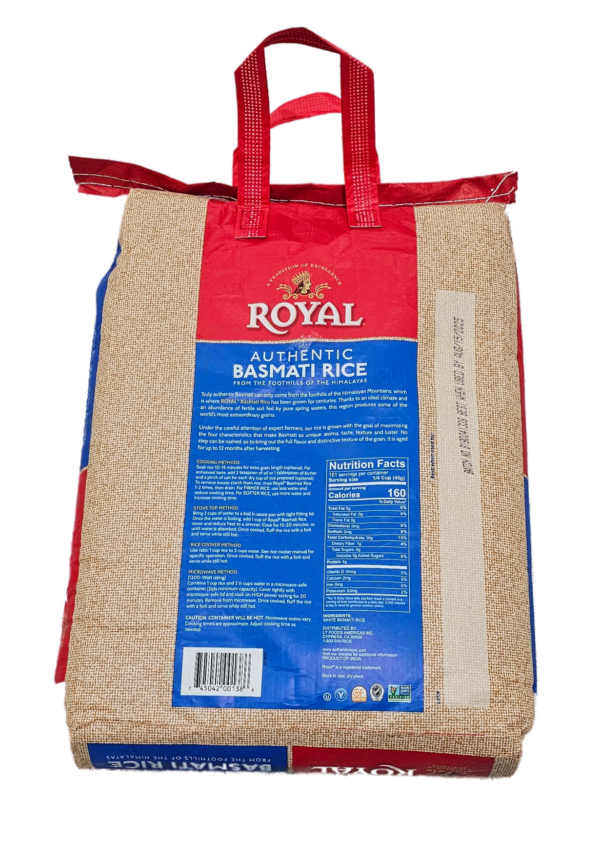 Basmati Rice, Beans, Dal, Rice, Rice & Dal, Royal, Royal Authentic Basmati Rice 15 lb