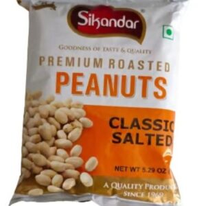 Namkeen,Nuts,Sikandar,Snacks,Sikandar Sing Roasted Peanut 150 Gm