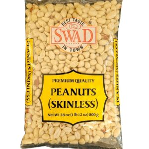 swad peanuts skinless 800 gm