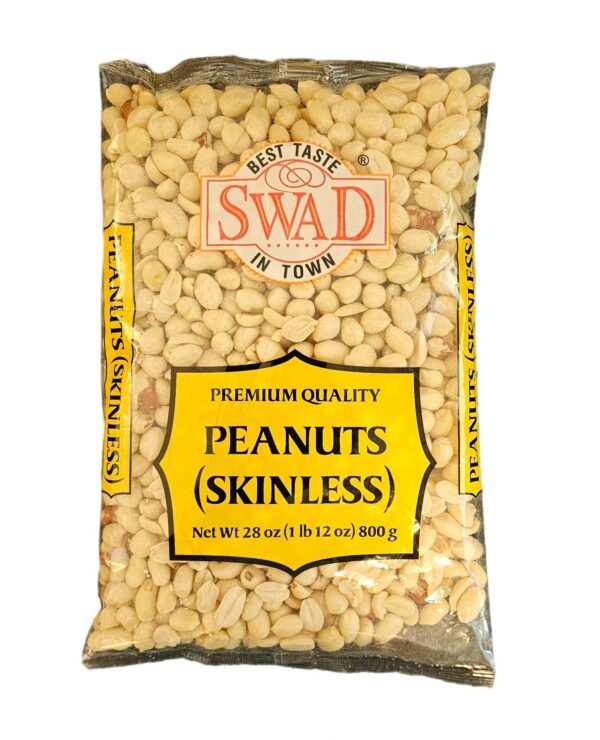 swad peanuts skinless 800 gm