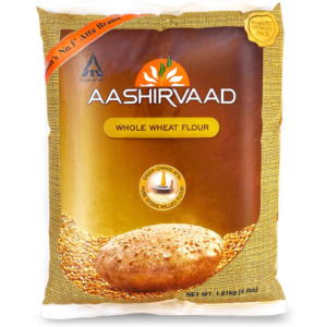 Aashirvaad whole wheat atta 4lb